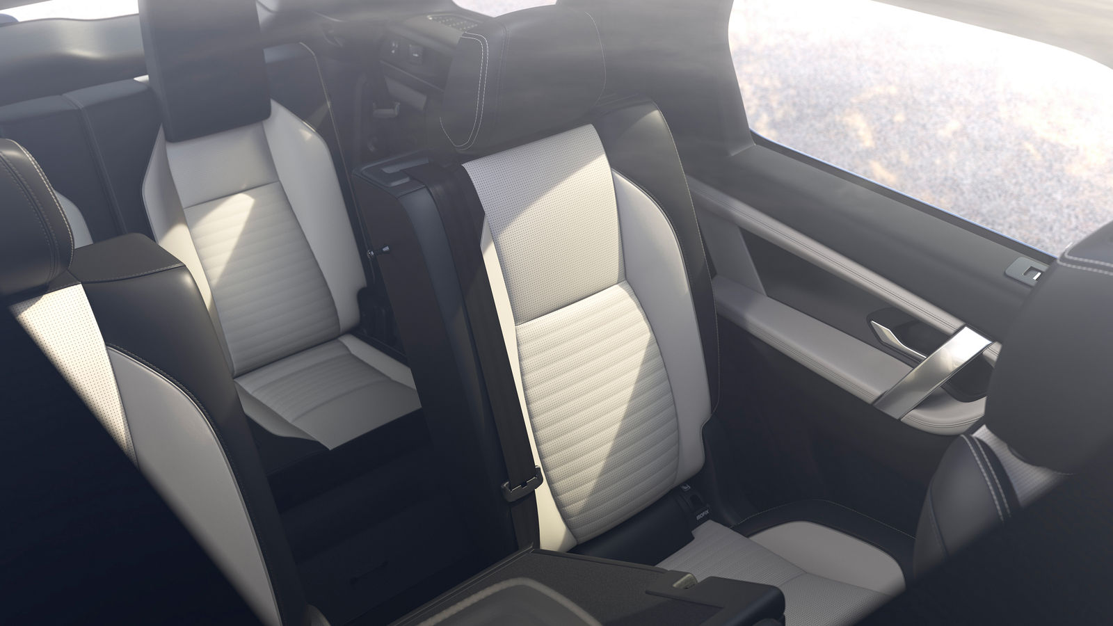 Interior versátil do Discovery Sport